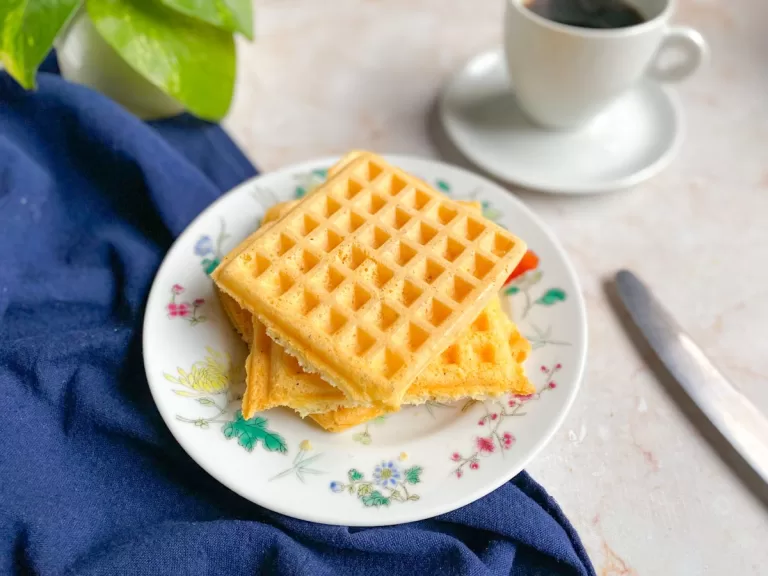 Receita de Waffle de tapioca