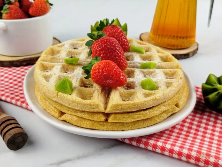 Receita de Waffle sem glúten