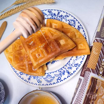 Waffles crocantes