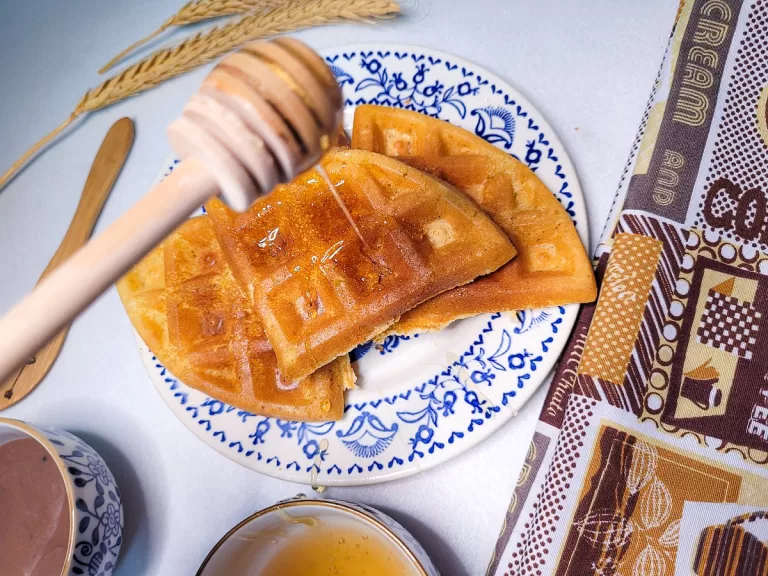 Receita de Waffles crocantes
