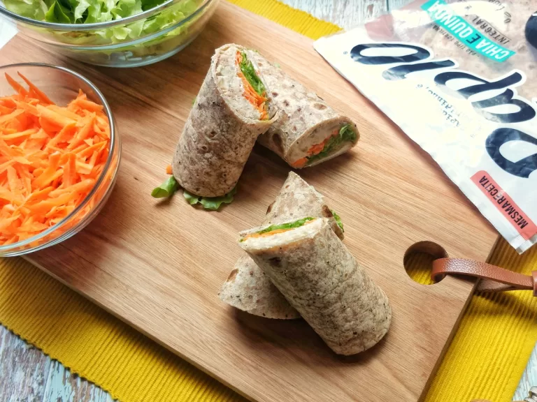 Receita de Wrap de atum com Rap10