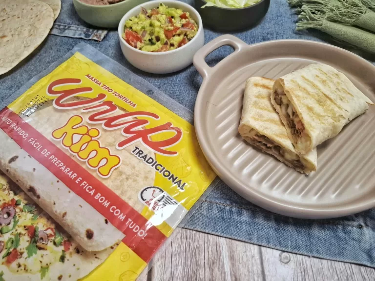 Receita de Wrap de carne