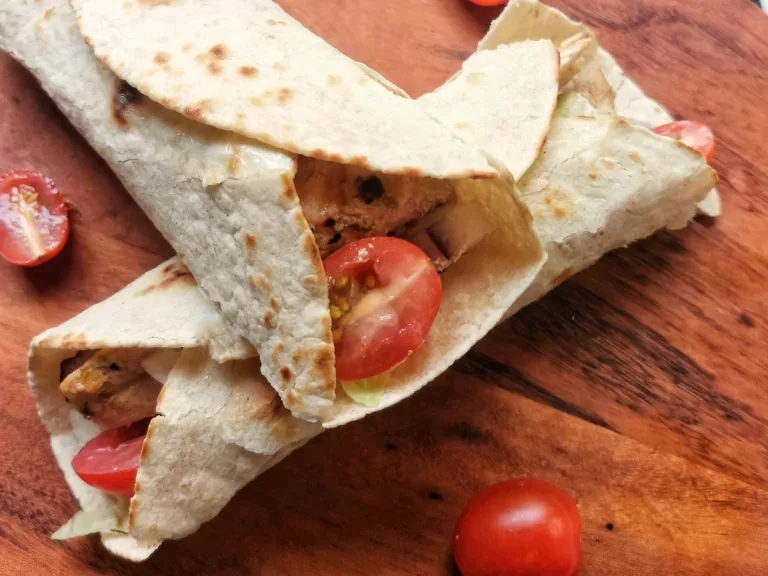 Receita de Wrap de frango com Rap10