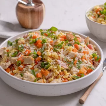 Yakimeshi de frango