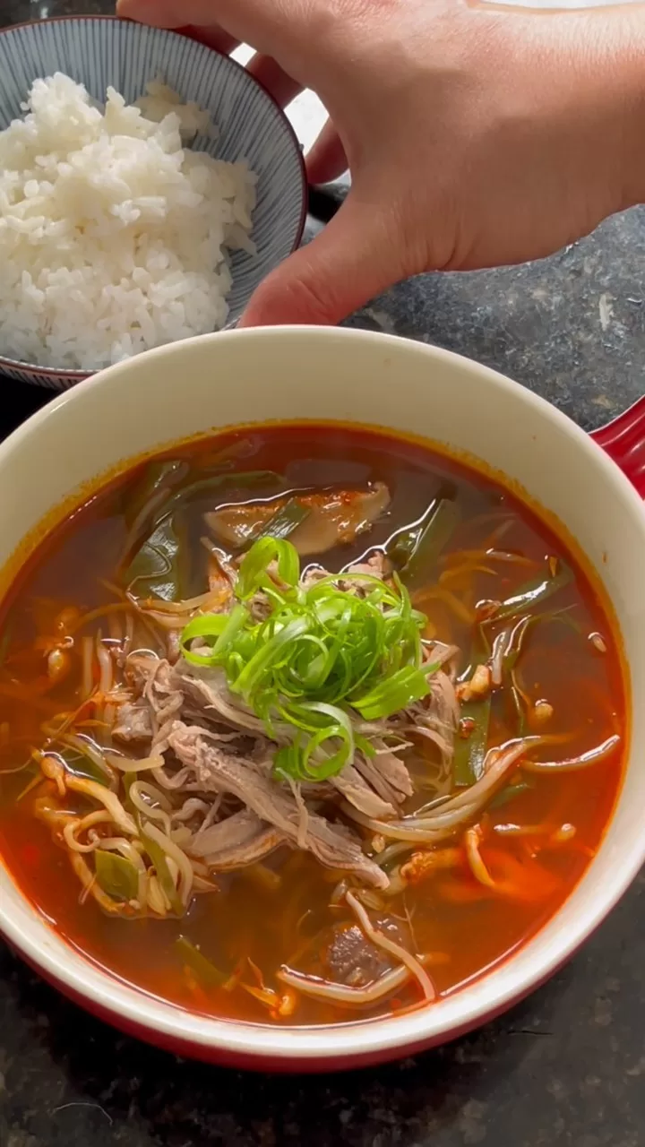 Receita de Yukgaejang